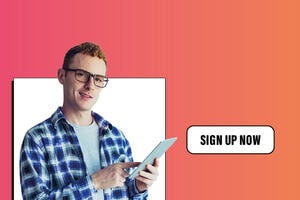 Young people communicating at work